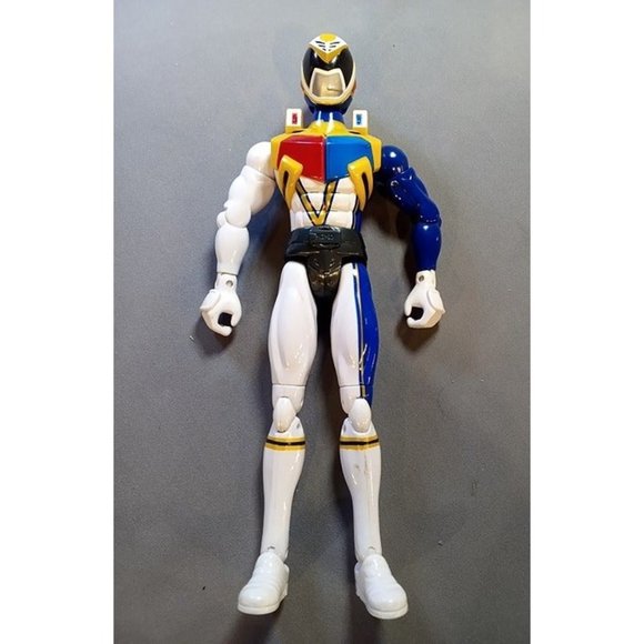 2002 Power Rangers‎ SPD White Ranger Action Figure - Needs Batteries (3d2) - Picture 1 of 3